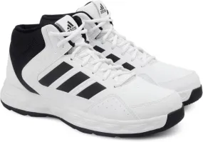 Adidas JAMSLAM Basketball Shoes  (White)