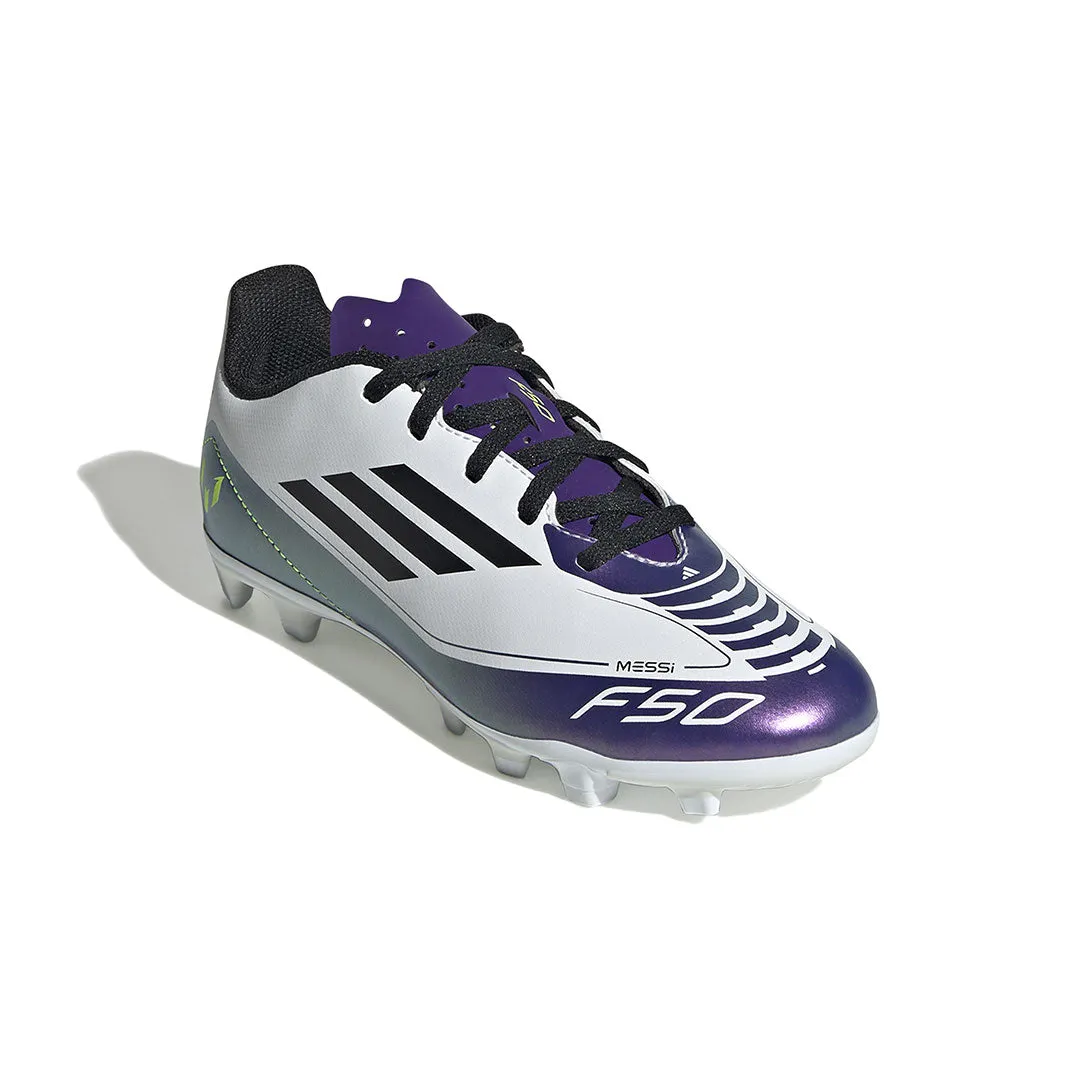 adidas - Kids' (Preschool & Junior) F50 Club Messi Multi Ground Soccer Cleats (IE9088)