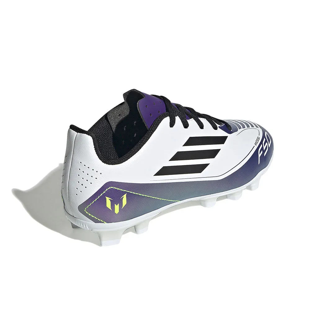 adidas - Kids' (Preschool & Junior) F50 Club Messi Multi Ground Soccer Cleats (IE9088)