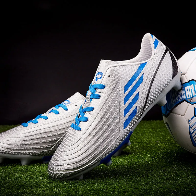 Athletic Cleats Lace Up Soccer Shoes Outdoor Football(Little Kid/Big Kid/Men/Women)