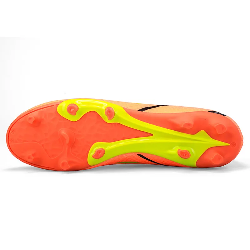 Athletic Cleats Lace Up Soccer Shoes Outdoor Football(Little Kid/Big Kid/Men/Women)
