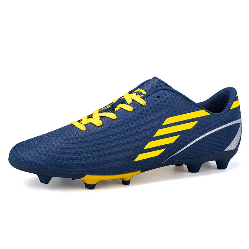 Athletic Cleats Lace Up Soccer Shoes Outdoor Football(Little Kid/Big Kid/Men/Women)