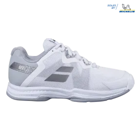 Babolat SFX3 All Court (White/Silver) Tennis Shoes