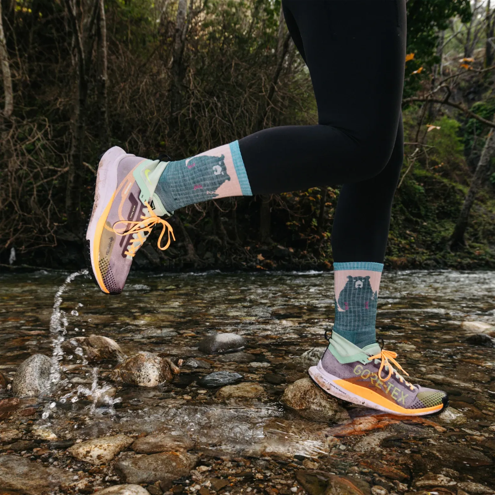 Darn Tough Beartown Lightweight Cushion Crew Sock (Women) - Quartz