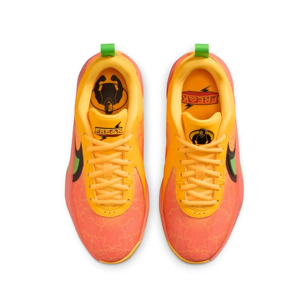 Giannis Freak 6 Big Kids' Basketball Shoes (GS) 'Mango/Green/Black'