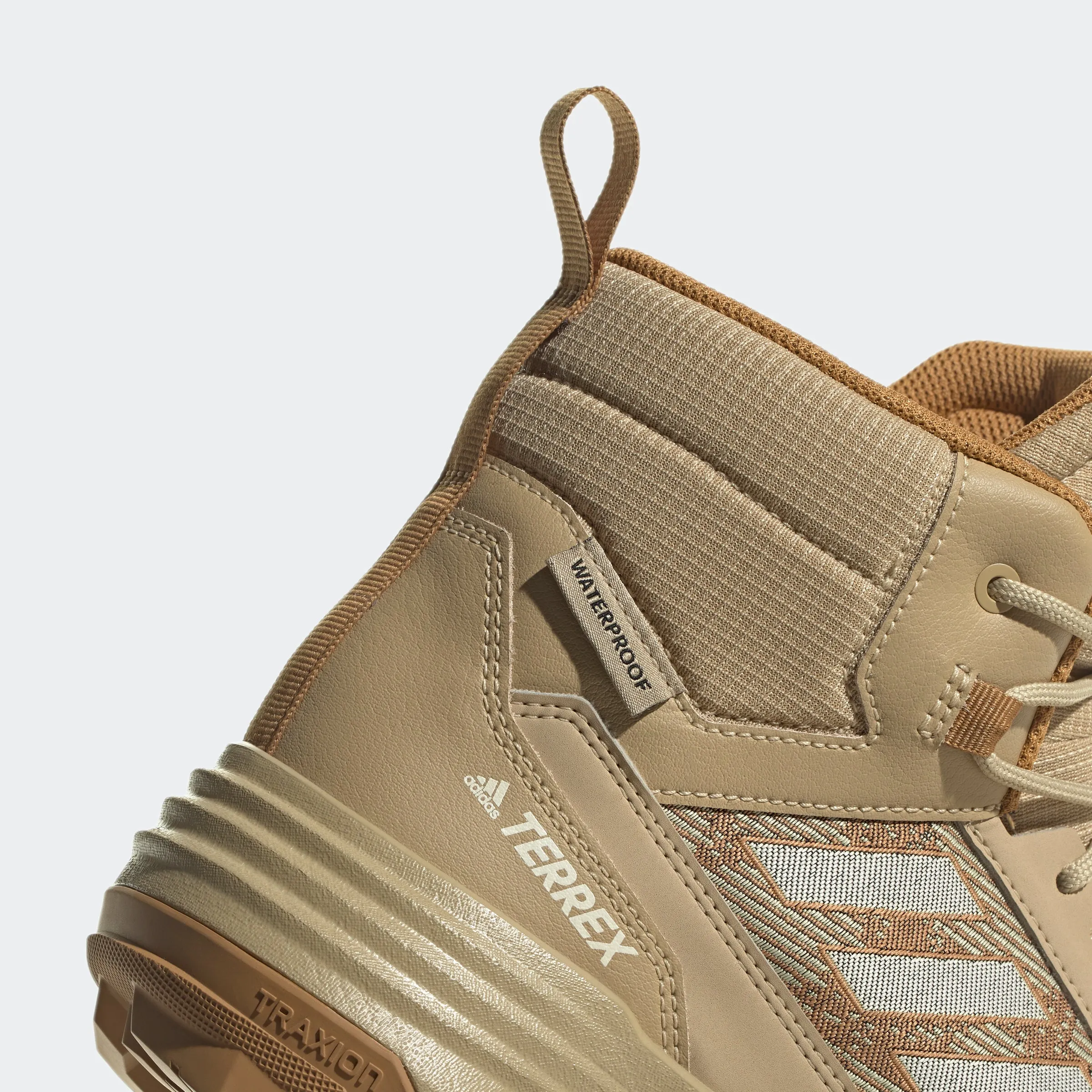 Men’s adidas Terrex Unity Leather Mid RAIN.RDY Hiking Boots