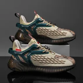 Men's Fashion Breathable Lightweight Running Shoes Outdoor Walking Shoes Men's Sneakers