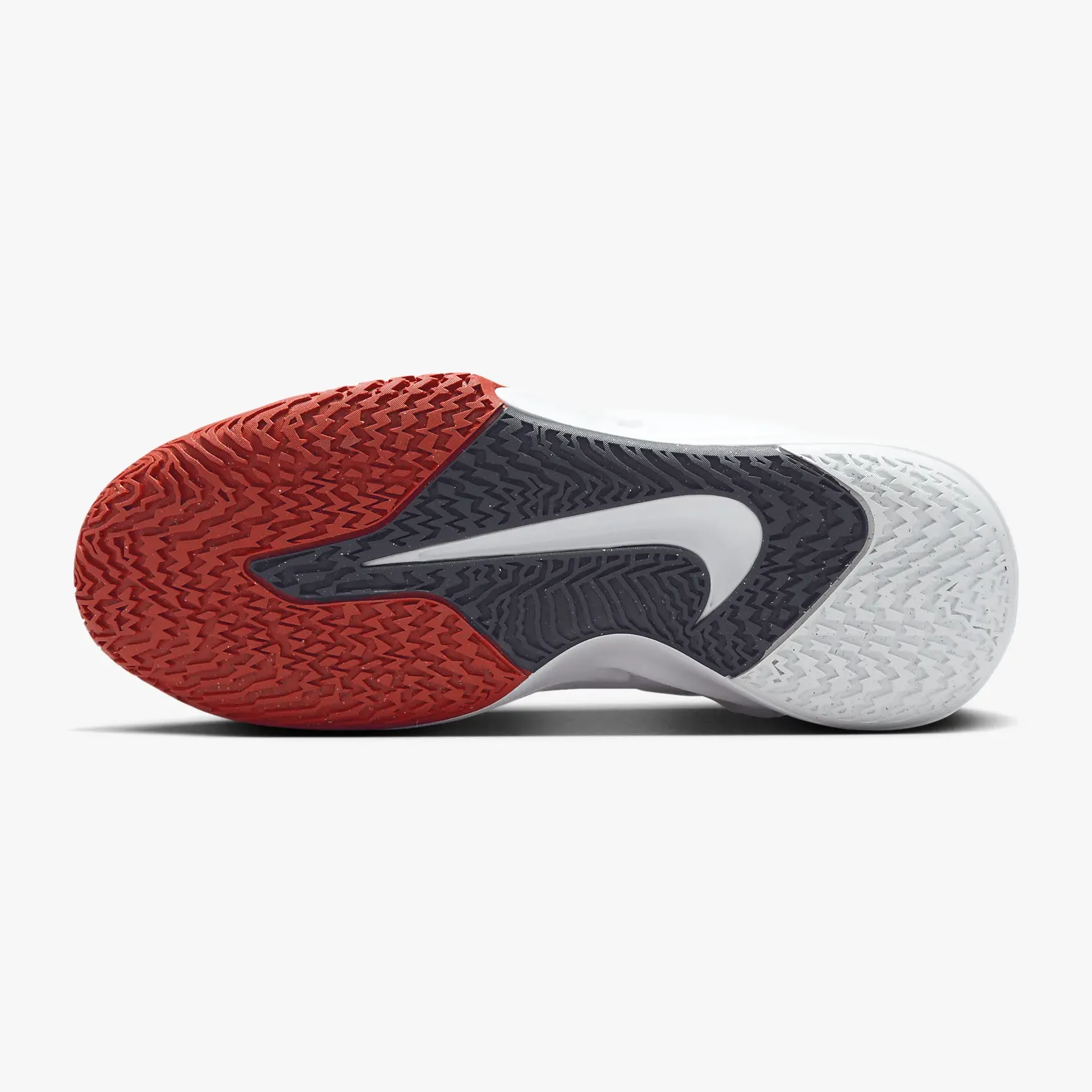 Men's Nike Precision 7 Easyon (White/Sport Red/Obsidian)(FN0324-100)
