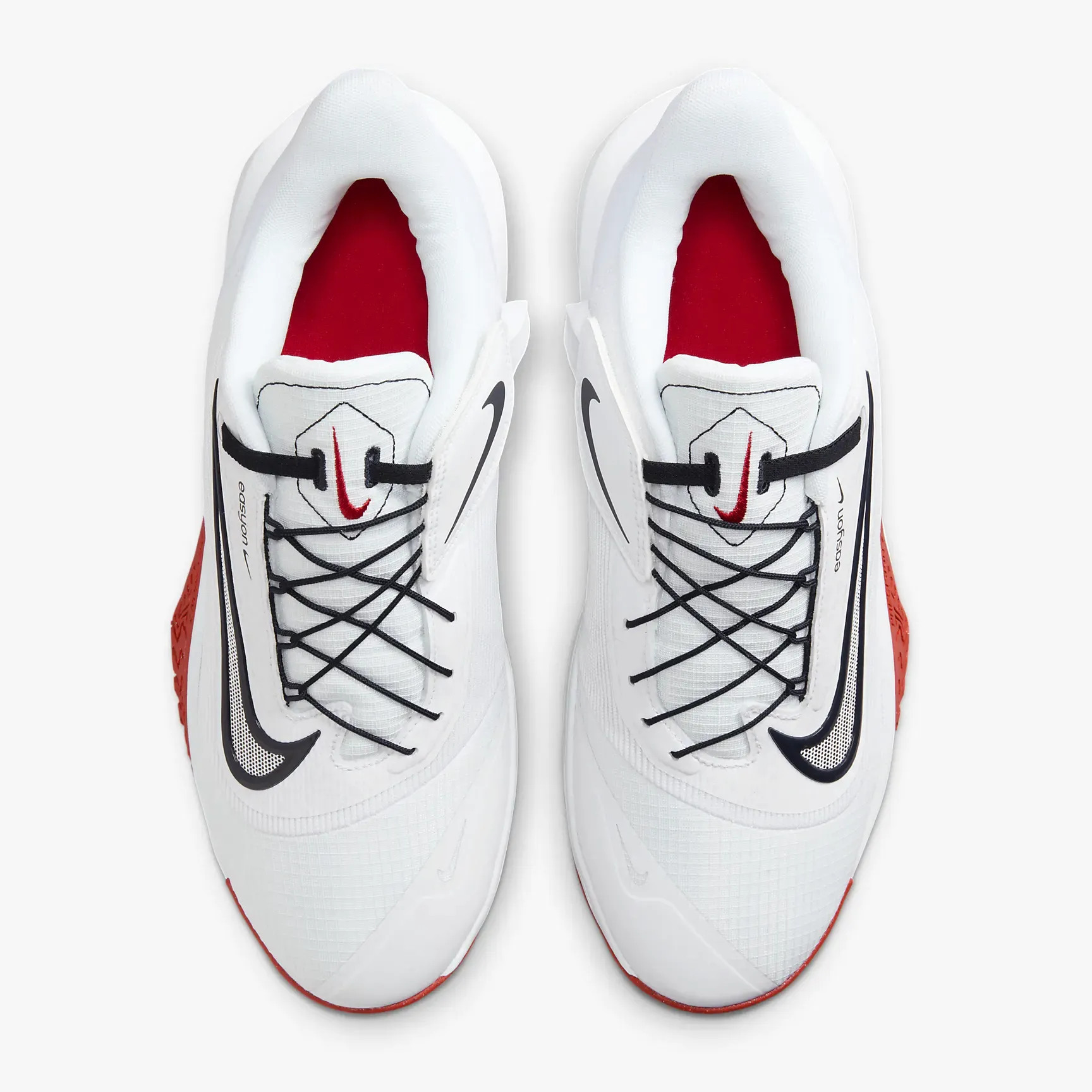 Men's Nike Precision 7 Easyon (White/Sport Red/Obsidian)(FN0324-100)