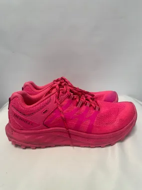 Merrell x Sweaty Betty Limited Edition Fluorescent Pink Antora 3 Running Trainers 3.5