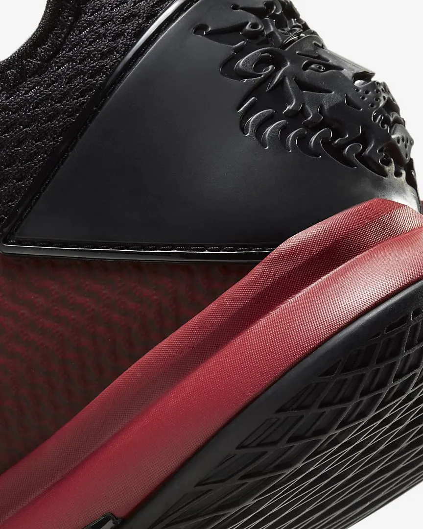 NIKE LEBRON WITNESS IV - BLACK/ GYM RED-BRIGHT CRIMSON