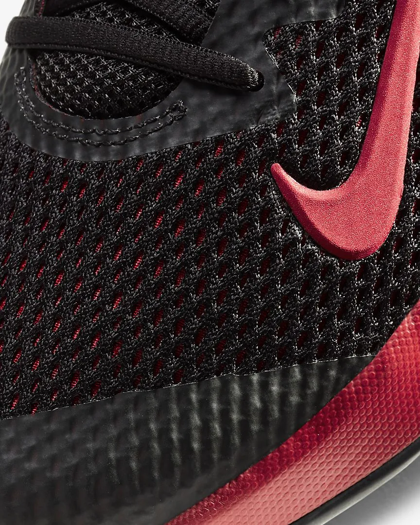 NIKE LEBRON WITNESS IV - BLACK/ GYM RED-BRIGHT CRIMSON