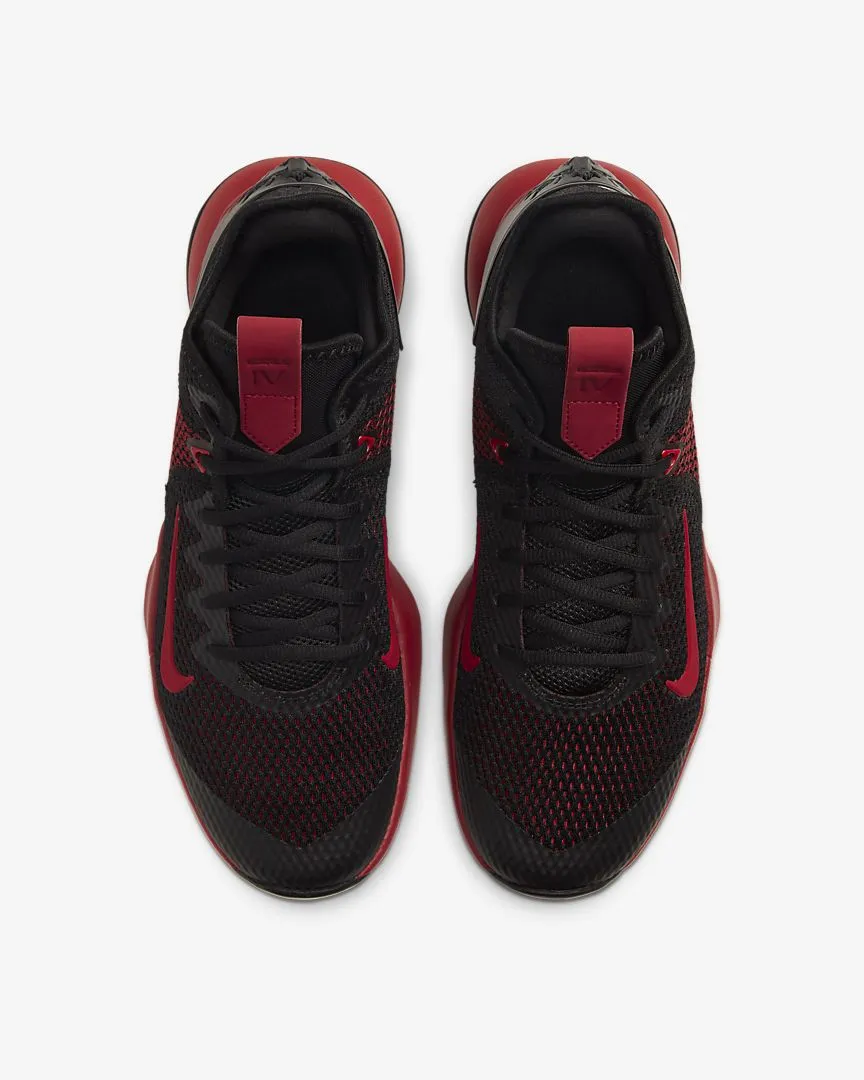 NIKE LEBRON WITNESS IV - BLACK/ GYM RED-BRIGHT CRIMSON