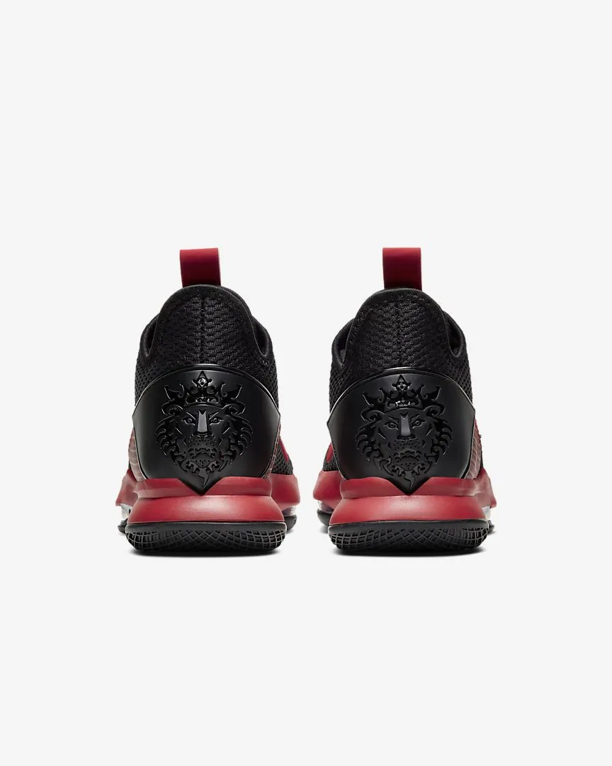 NIKE LEBRON WITNESS IV - BLACK/ GYM RED-BRIGHT CRIMSON