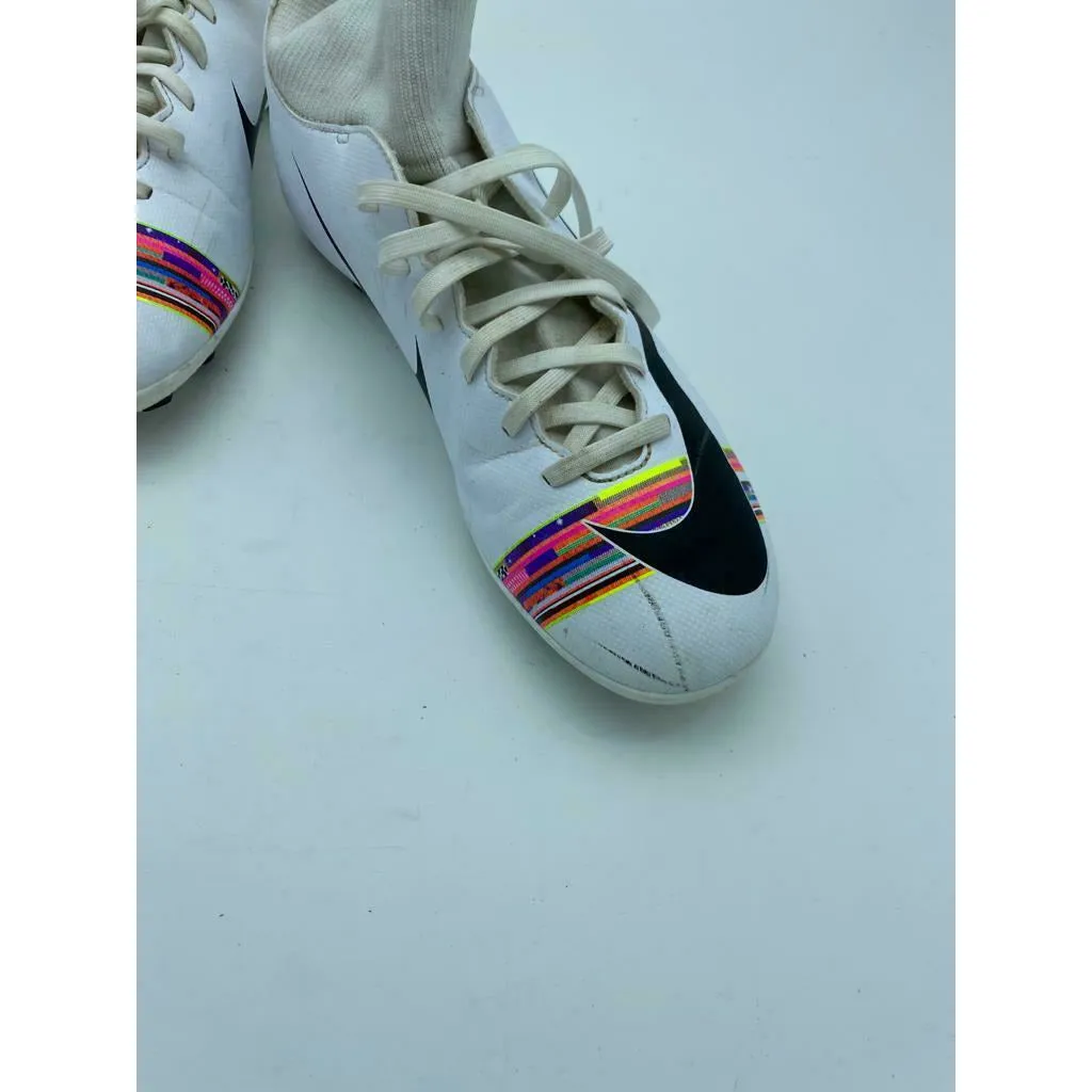 Nike Mercurial Superfly 6 Elite TF Size 10 White Soccer Turf