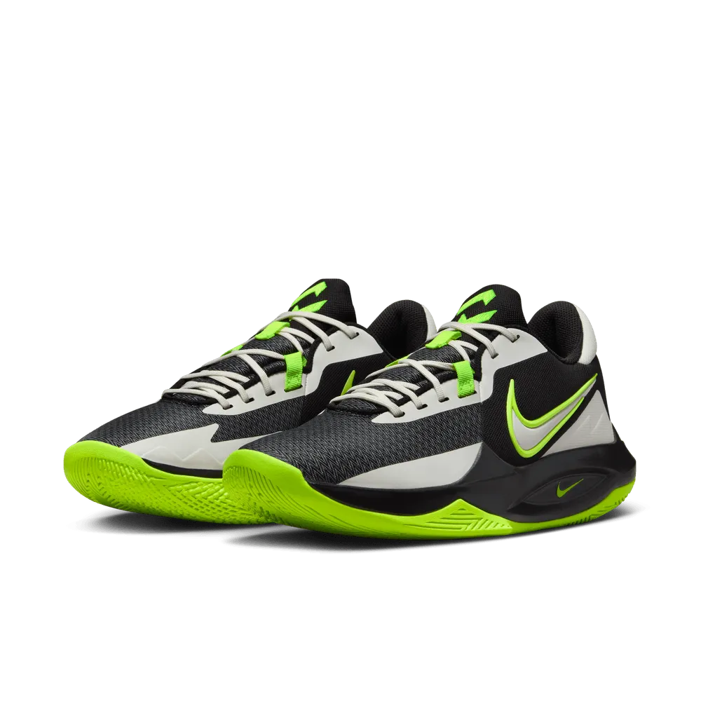 Nike Precision 6 Basketball Shoes 'Black/Volt/Sail'