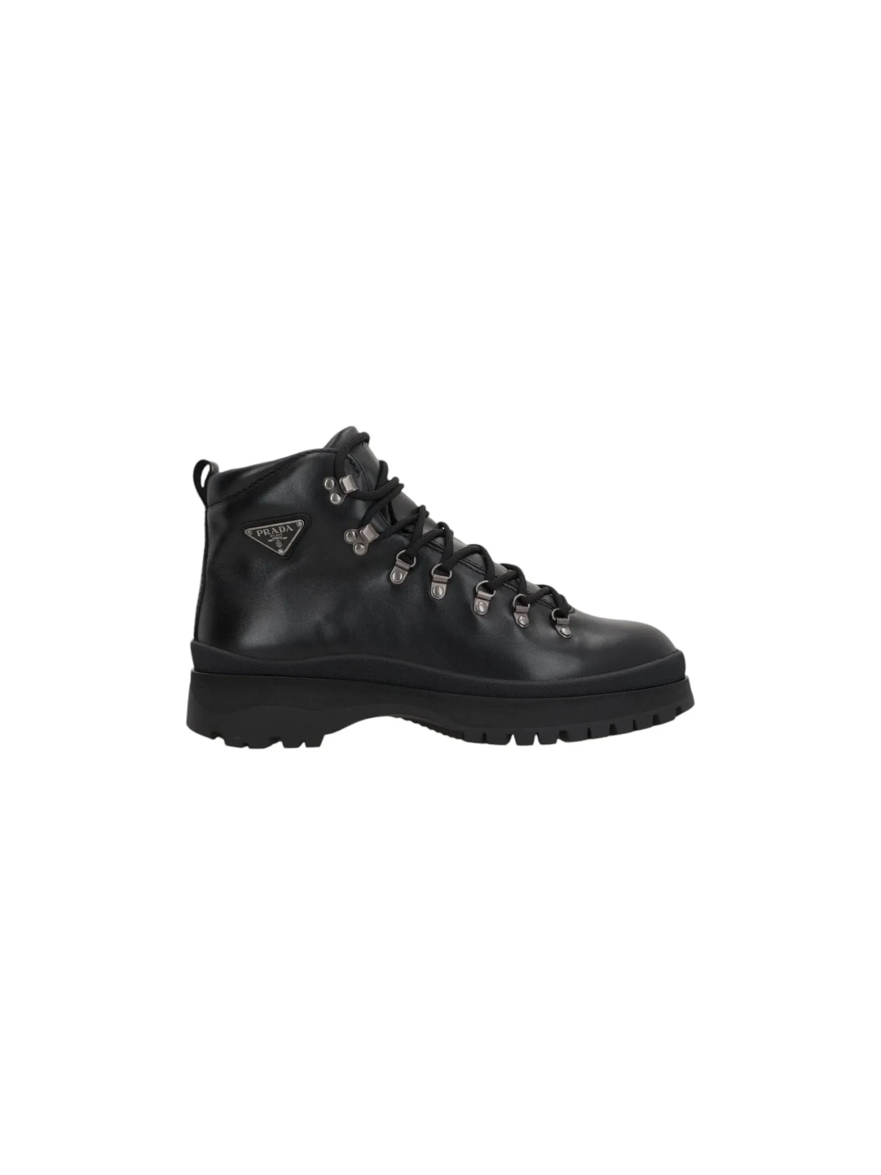Smooth Leather Hiking Boots