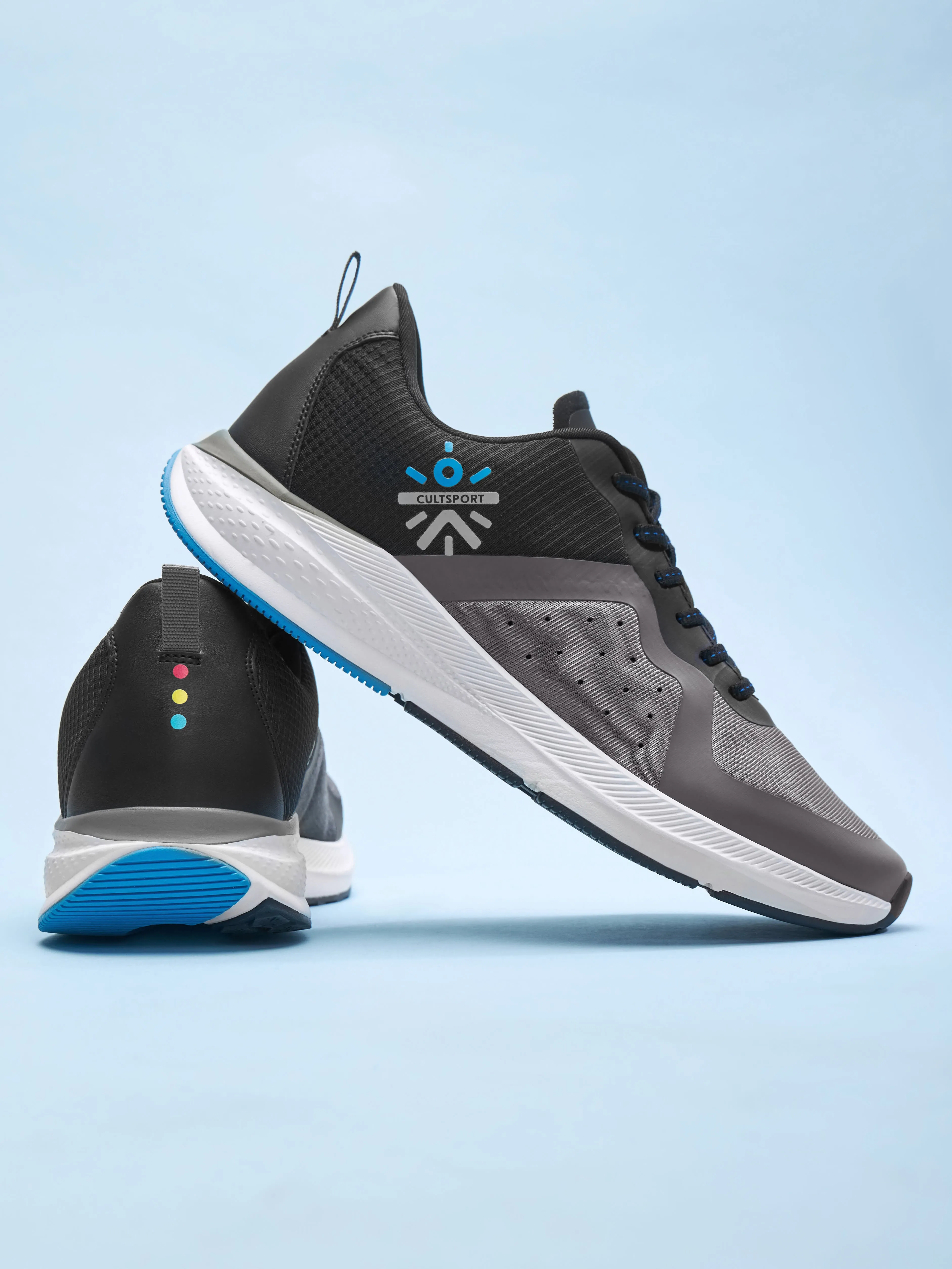 Speedster Men Running Shoes - Grey