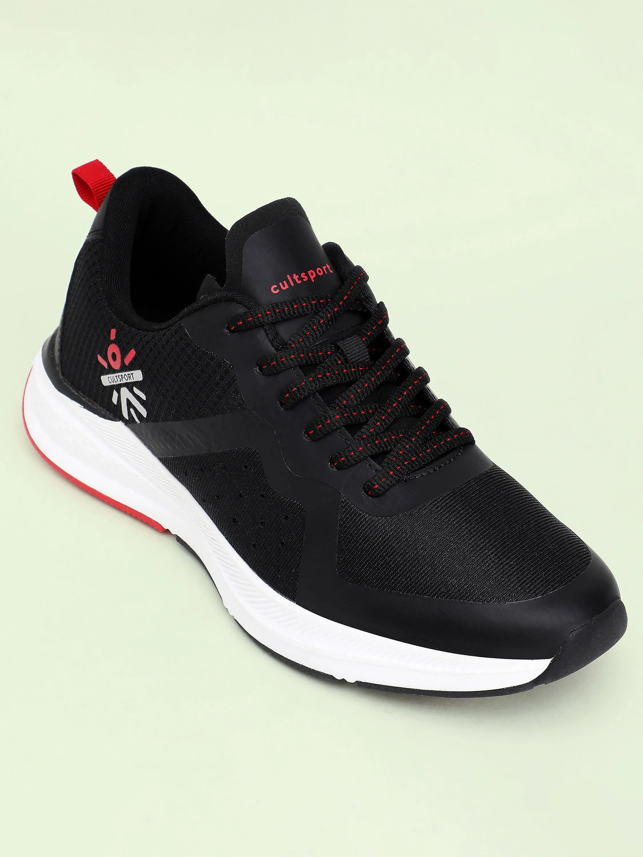 Speedster Women Running Shoes - Black/Red