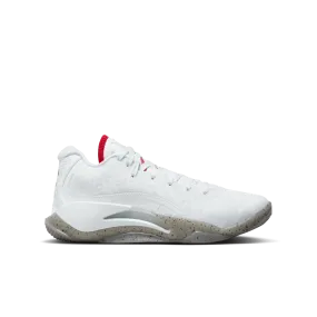 Zion Williamson Zion 3 Big Kids' Basketball Shoes (GS) 'White/Red/Grey'